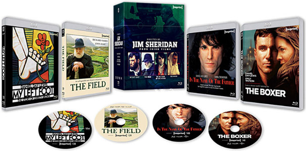 Jim Sheridan: 4 Irish Films |Imprint | My Left Foot: The Story of Christy Brown / The Field / In the Name of the Father / The Boxer  | My Left Foot / The Field / In the Name of the Father / The Boxer  Blu-Ray